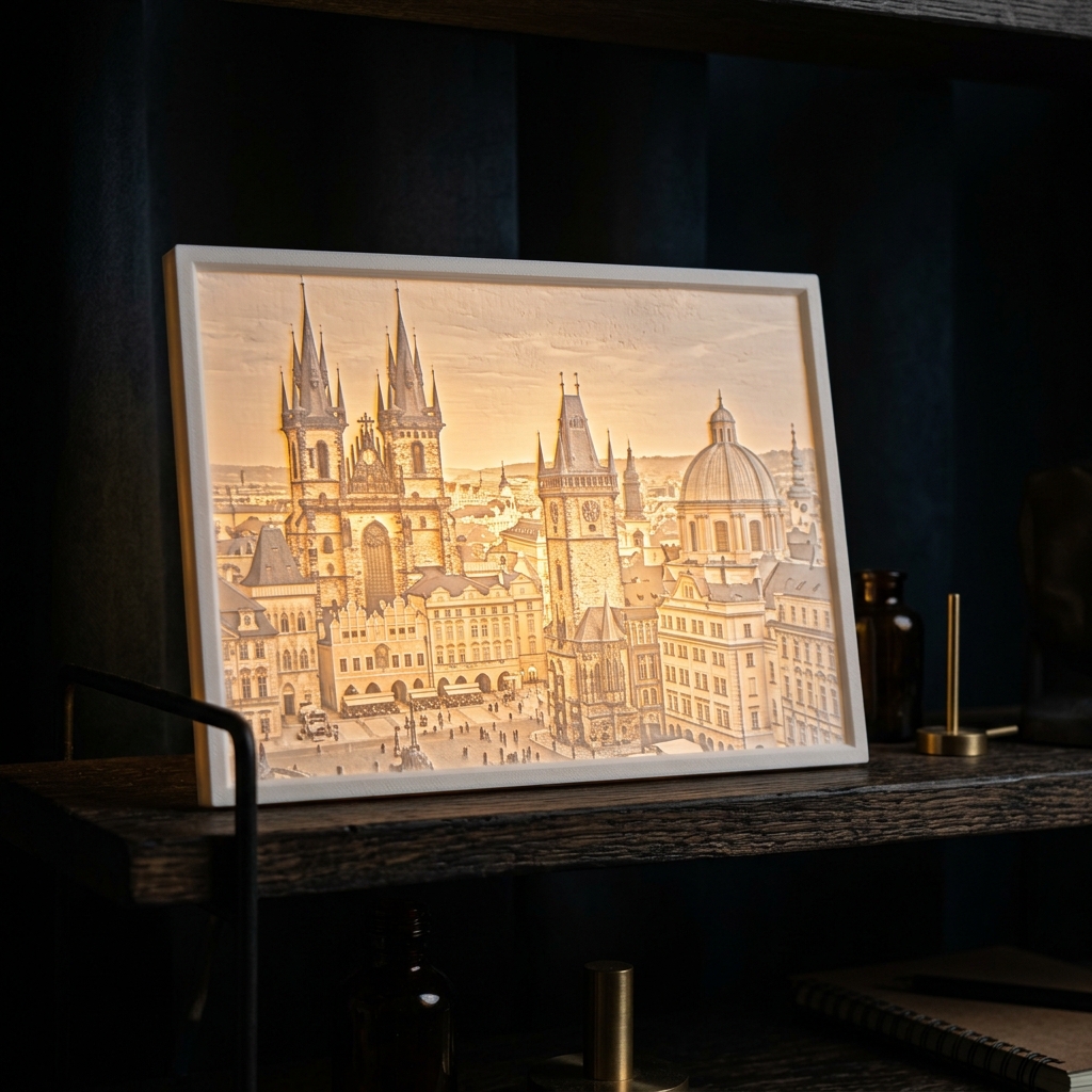 Backlit detail